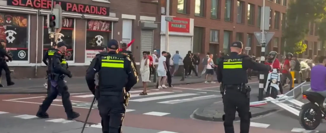 Al menos 33 detenidos por disturbios en Países Bajos tras la victoria de Marruecos en el Mundial