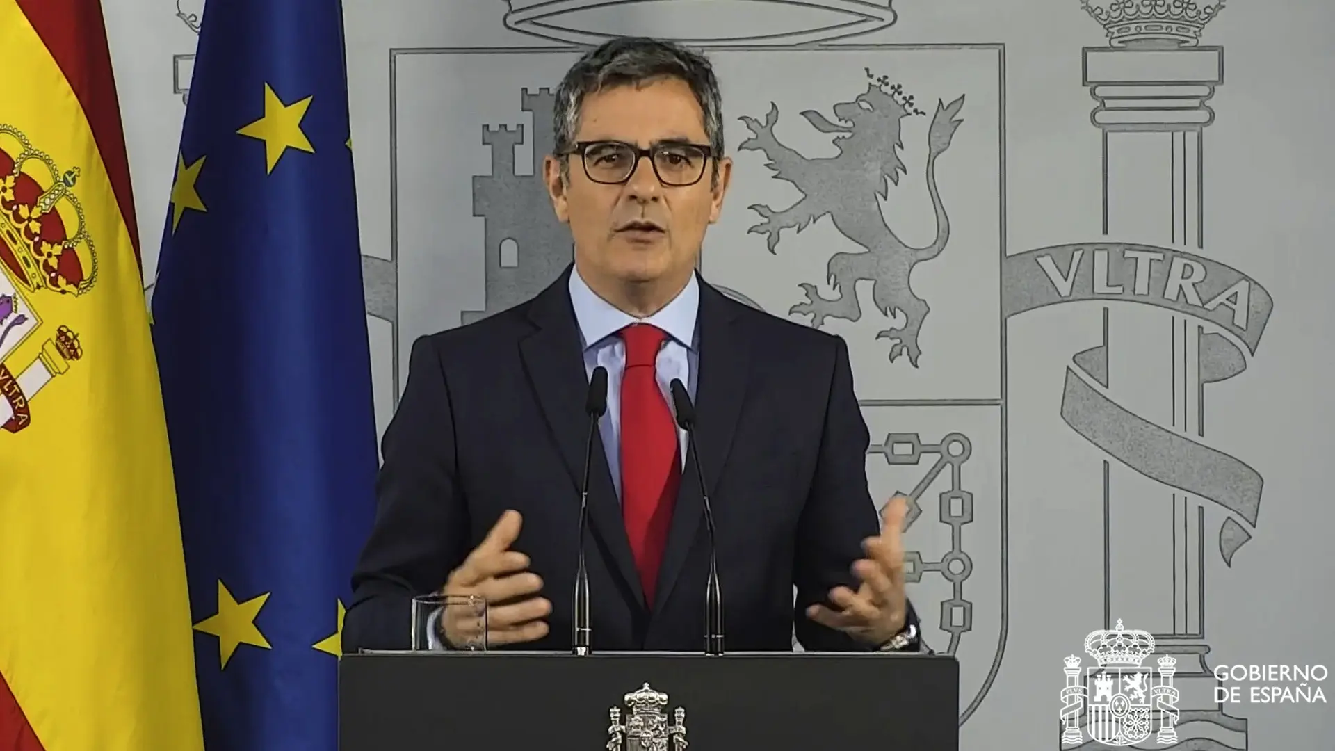 El Gobierno pide aplicar la amnistía tras el «éxito» en el TJUE y poner fin a un debate que en España «no fue jurídico», sino «visceral»