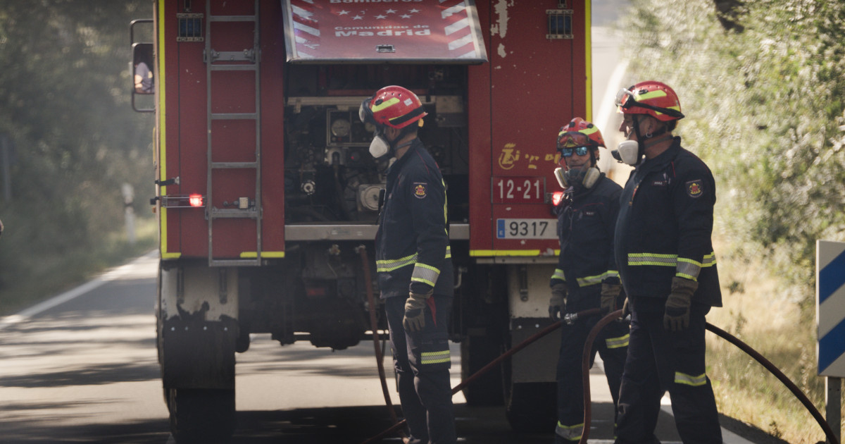 El incendio de Lozoyuela baja a nivel 1 y se desactiva la UME tras quedar estabilizado
