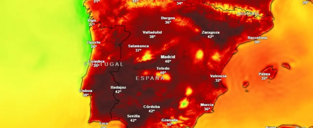 La Aemet actualiza hasta cuándo durará la ola de calor: «Incremento del peligro de incendios»