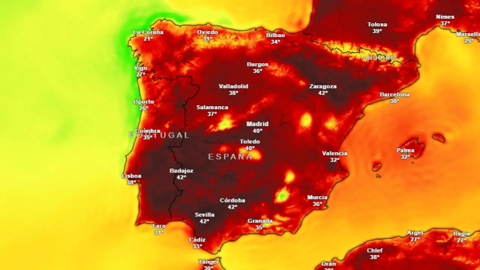 La Aemet actualiza hasta cuándo durará la ola de calor: «Incremento del peligro de incendios»