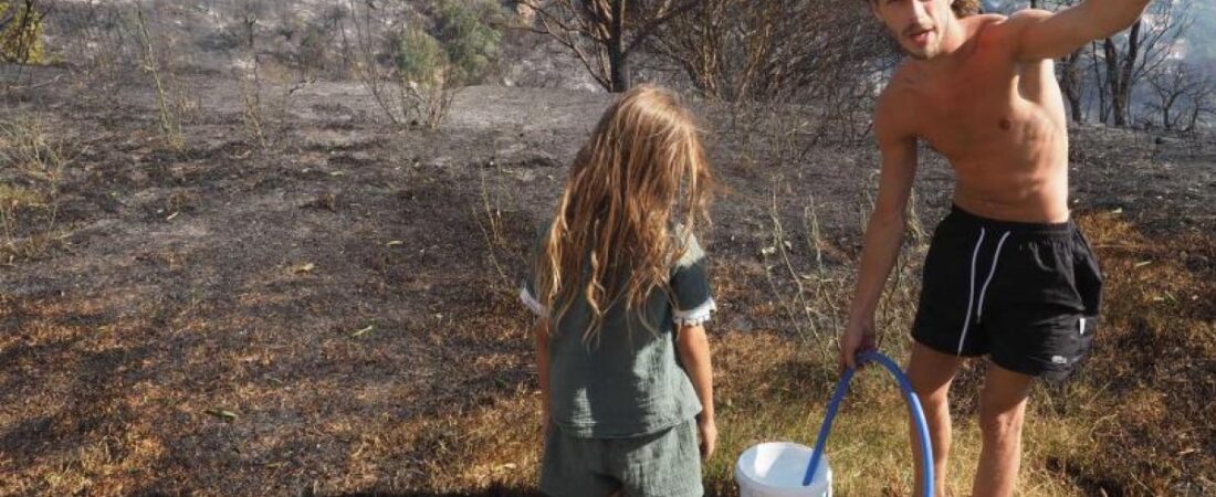 Los Bombers prevén un “día complicado” en el incendio ya estabilizado del Empordà