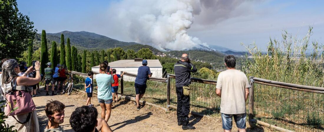 Los incendios no dan tregua y ponen en jaque amplias zonas de Catalunya