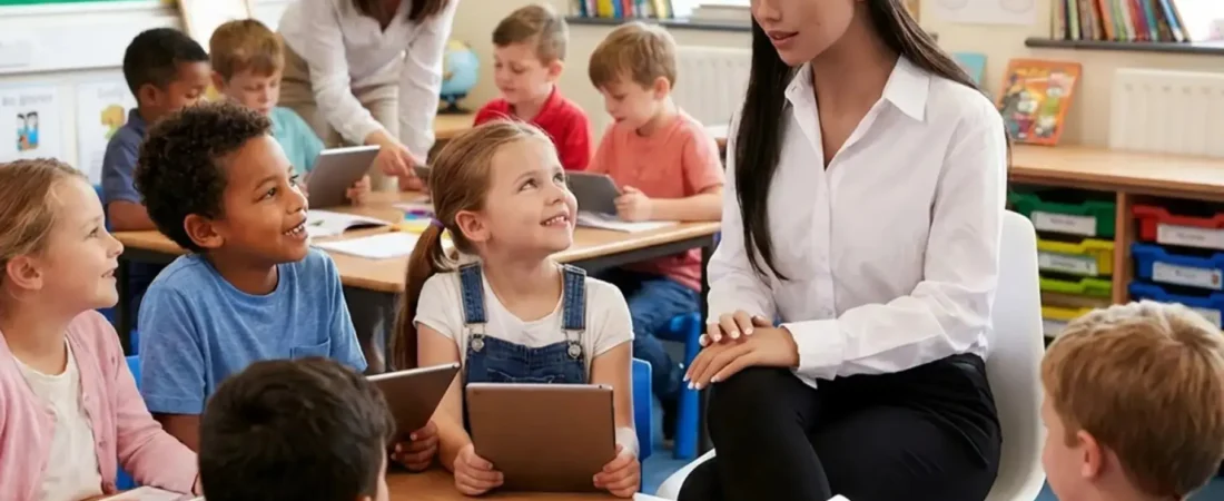 Un colegio de Nueva York estrena este otoño su primer robot humanoide como profesor asistente: «La IA ya está en las escuelas»