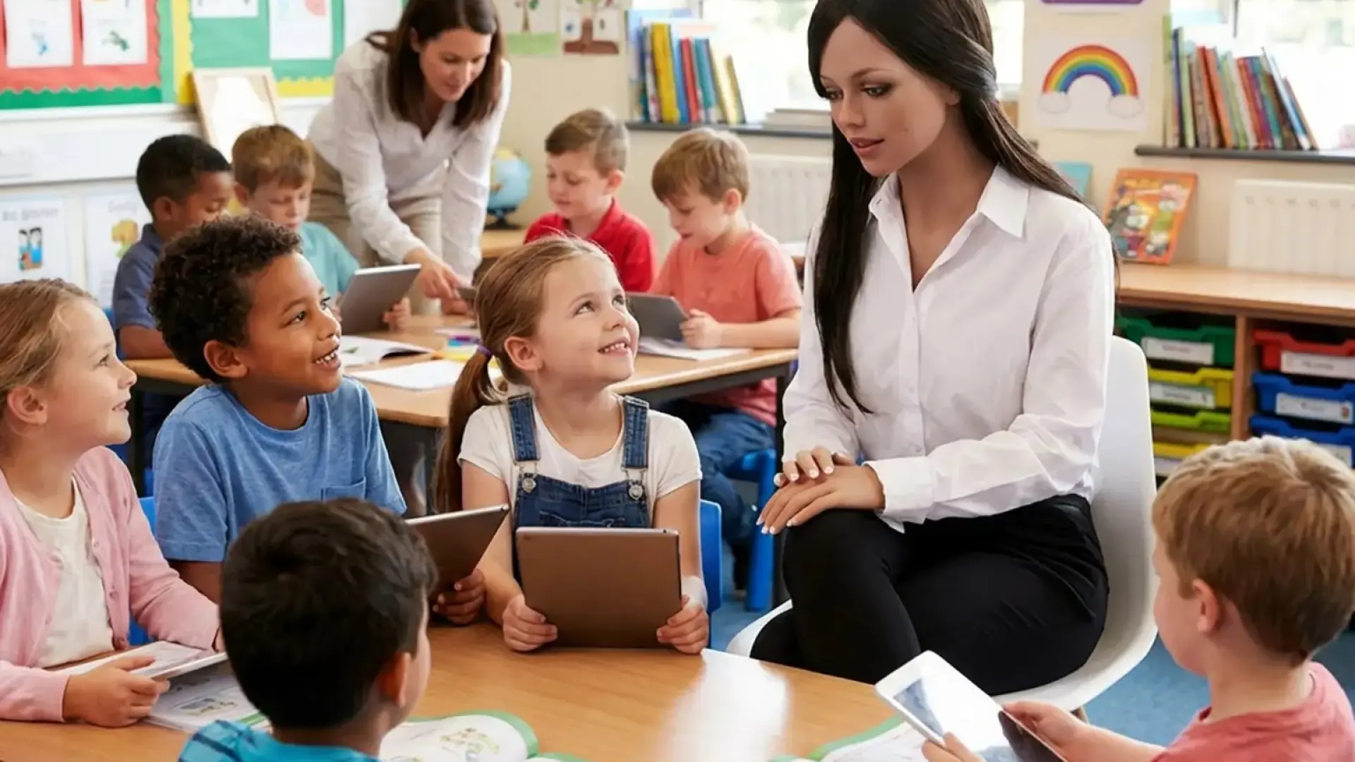 Un colegio de Nueva York estrena este otoño su primer robot humanoide como profesor asistente: «La IA ya está en las escuelas»
